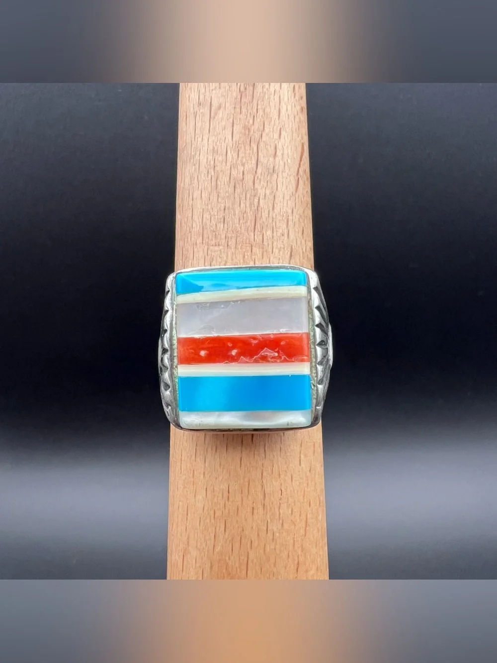 Native American Inlay Ring